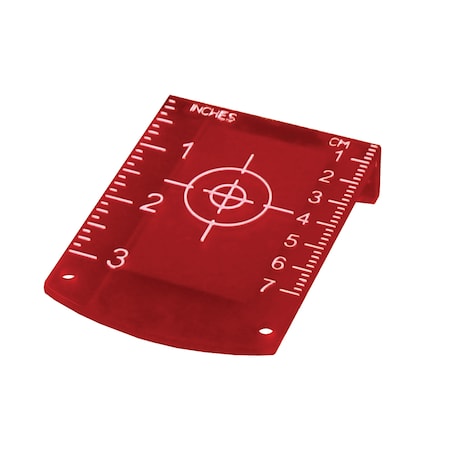 Sitepro Red Magnetic Laser Target 27-TARGET-R